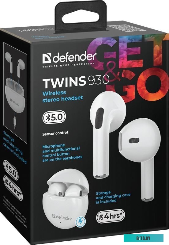 Беспроводная гарнитура Defender Twins 930