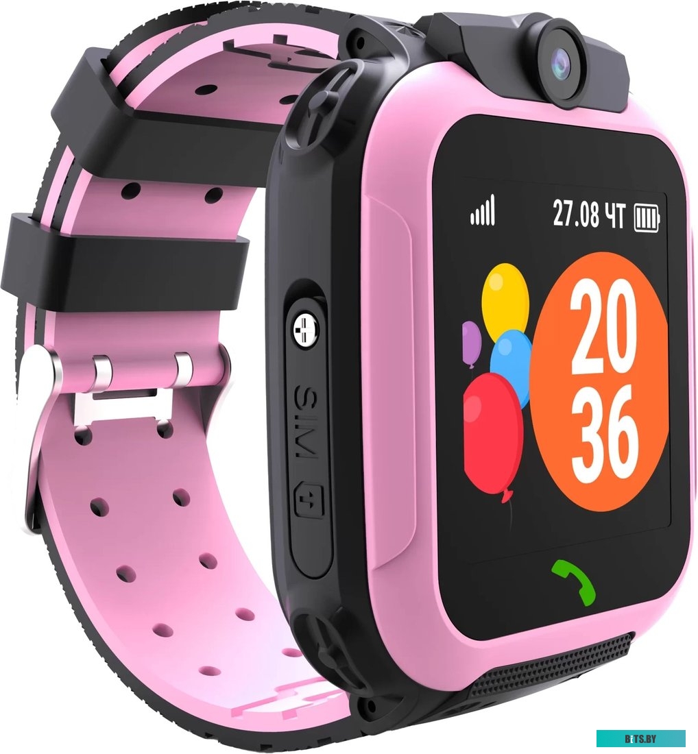 G-W19PNK Умные часы GEOZON KIDS AQUA PLUS PINK G-W19PNK