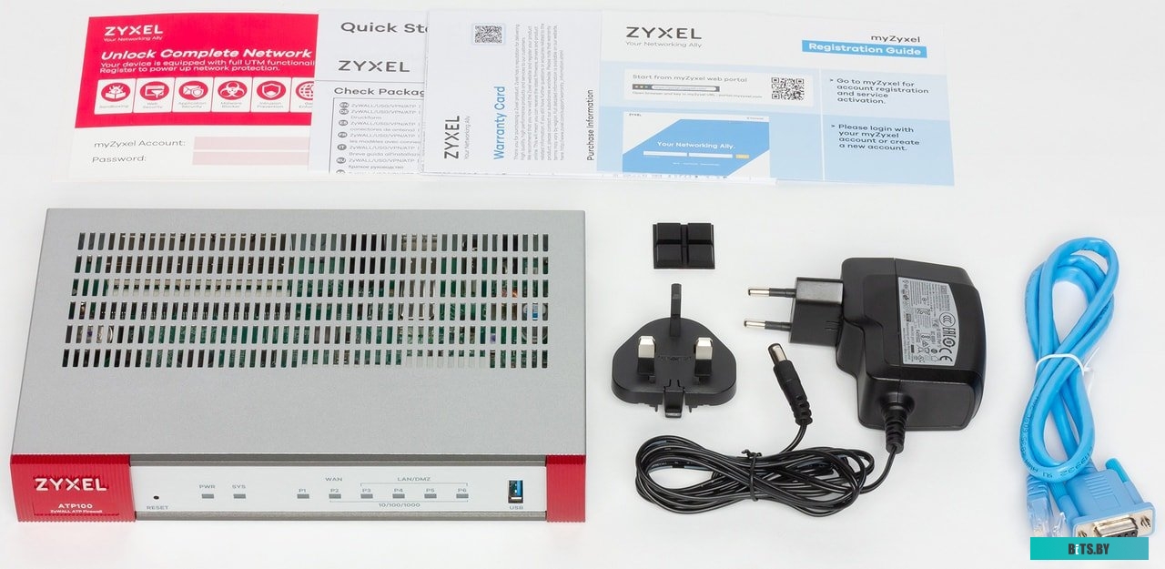 Межсетевой экран Zyxel ATP100 <ATP100-RU0112F> 