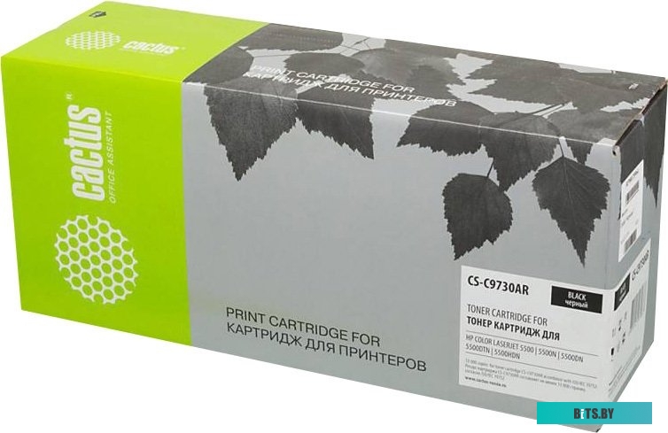 Картридж Cactus CS-C9730AR (аналог HP C9730A)