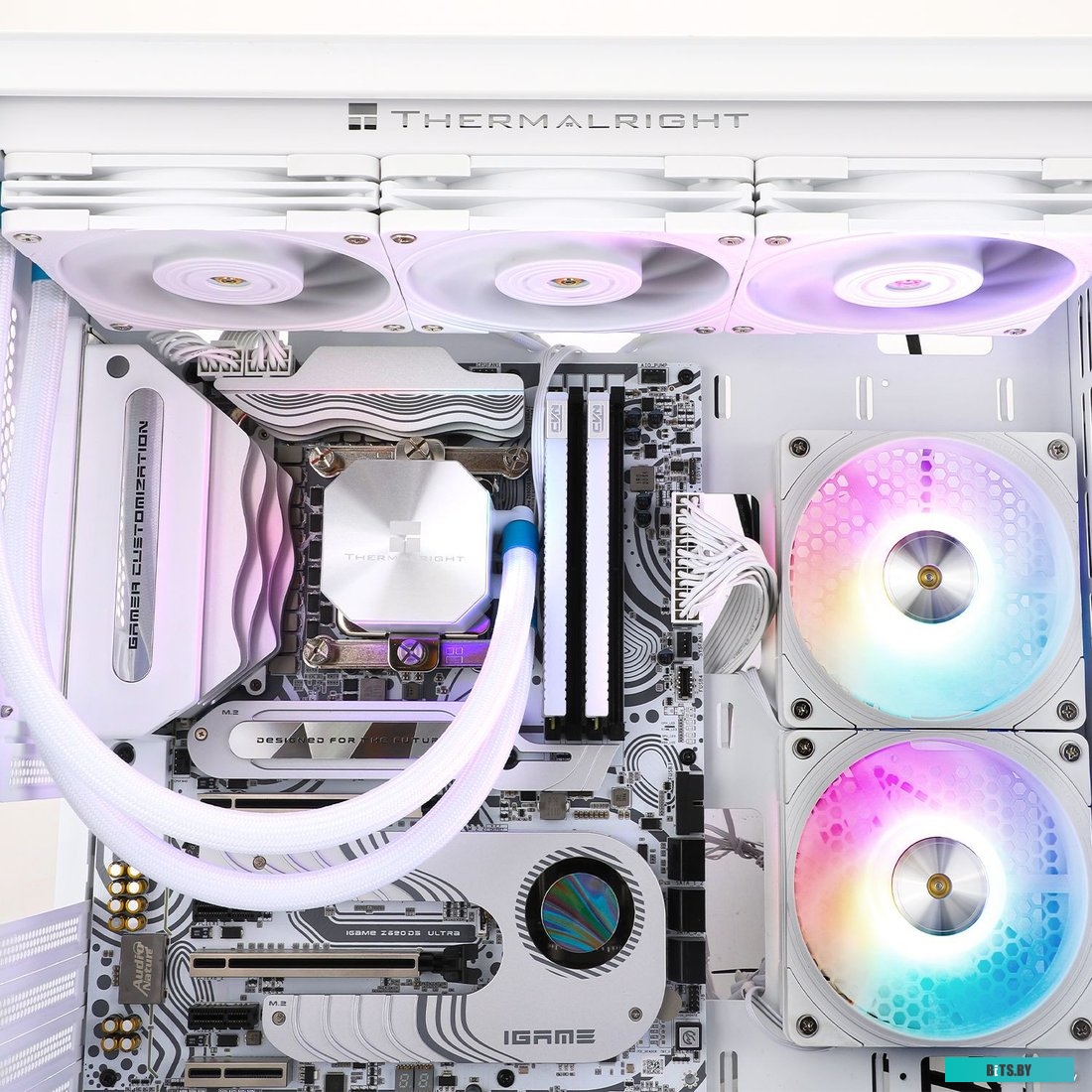 F-EDGE-360-WH Система водяного охлаждения Thermalright Frozen Edge 360 White (F-EDGE-360-WH) / (LGA115X/1200/1700/2011/2066/FM1/FM2/FM2+/AM2/AM2+/AM3/