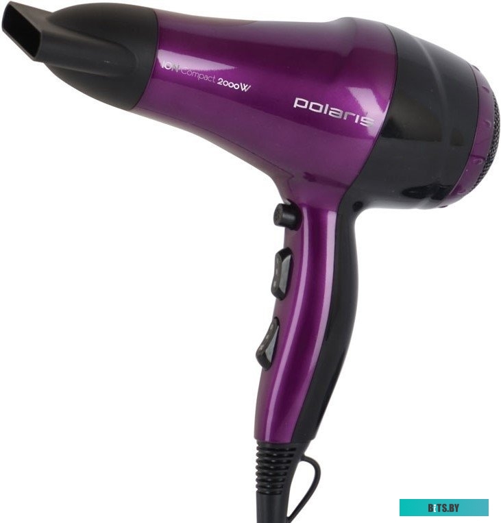 PHD 2077I Фен POLARIS PHD 2077i, 2000Вт, красный и черный
