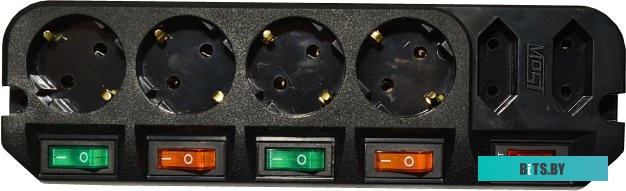 Сетевой фильтр (удлинитель) Most АRG 1.6 м (черный)