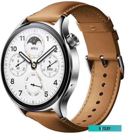 Xiaomi Watch S1 Pro (серебристый, международная версия)