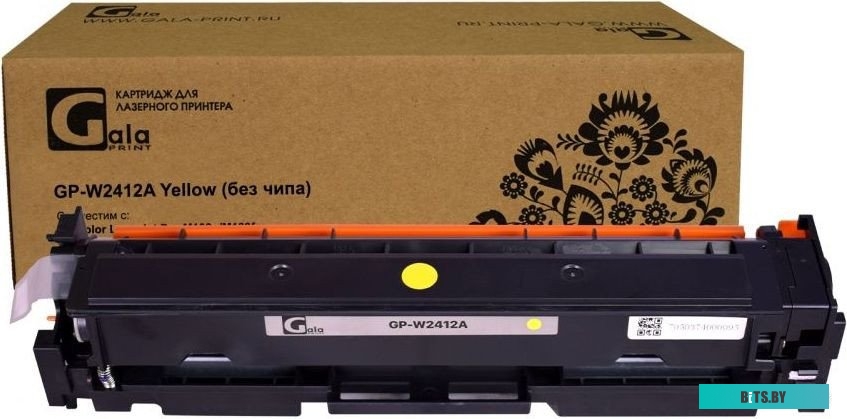 FP-W2412A Картридж F+ imaging, желтый, 850 страниц, для HP моделей Color LJ M155/M182nw/M183fw (аналог W2412A(216A)), FP-W2412A