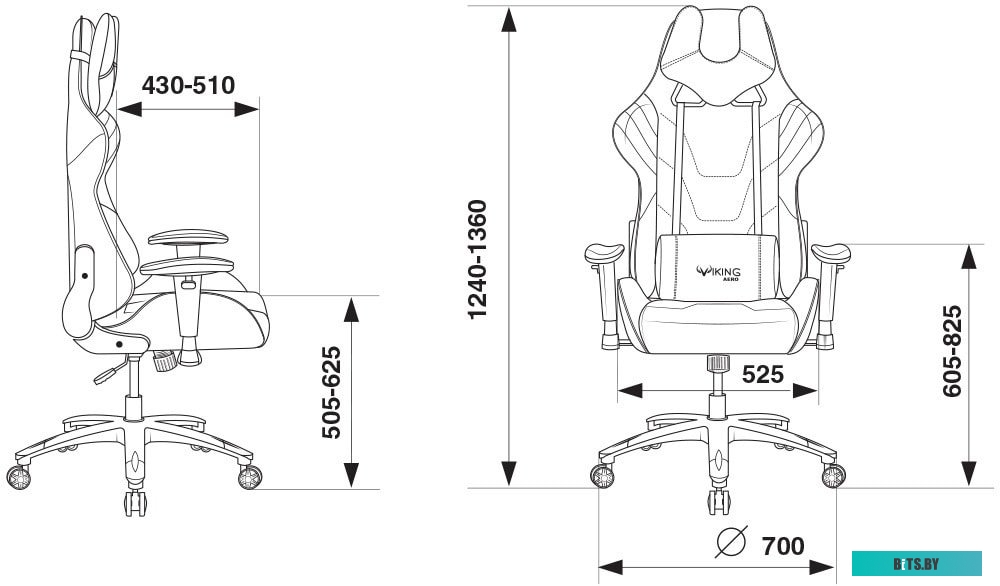 Кресло Zombie Viking 4 Aero RUS (черный) <VIKING 4 AERO RUS>