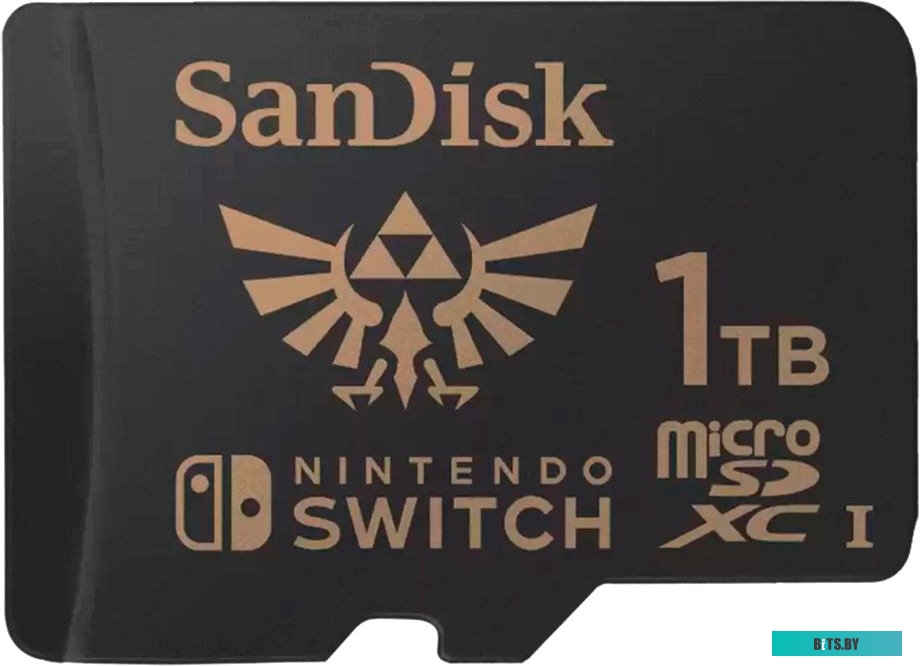 Карта памяти SanDisk microSDXC 1TB для Nintendo Switch, SDSQXAO-1T00-GN6ZN