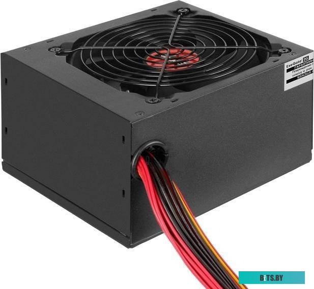 EX260645RUS-PC Блок питания 700W ExeGate 700PPE (ATX, APFC, PC, КПД 80% (80 PLUS), 12cm fan, 24pin, 2x(4+4)pin, 2xPCI-E, 5xSATA, 3xIDE, black, кабель 