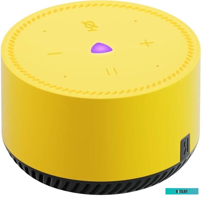 Умная колонка Яндекс.Станция Лайт c Алисой, Bluetooth, Wi-Fi, 5Вт, Желтый (Лимон), YNDX-00025Y