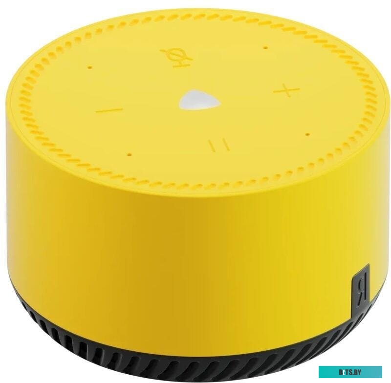 Умная колонка Яндекс.Станция Лайт c Алисой, Bluetooth, Wi-Fi, 5Вт, Желтый (Лимон), YNDX-00025Y