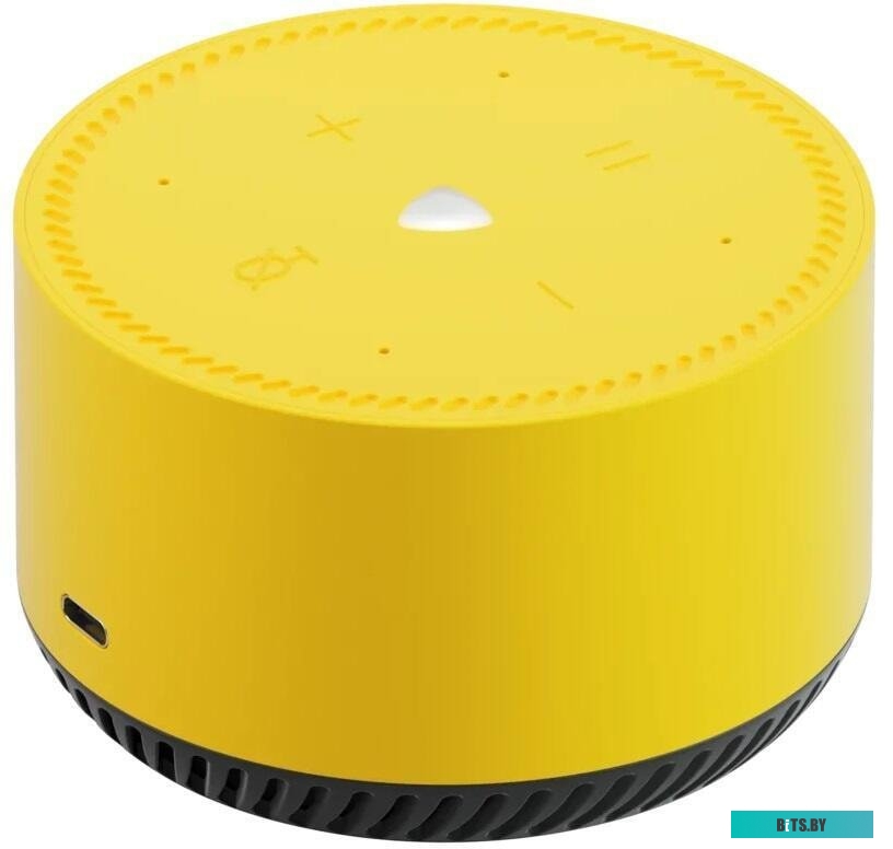 Умная колонка Яндекс.Станция Лайт c Алисой, Bluetooth, Wi-Fi, 5Вт, Желтый (Лимон), YNDX-00025Y