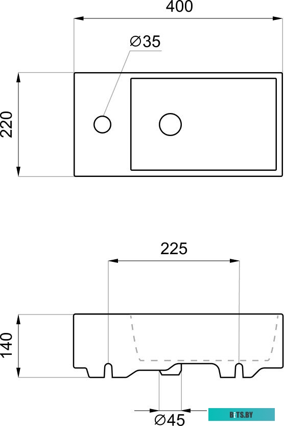 152802005 Лампа филам. Gauss Filament Vintage 8.5Вт цок.:E27 шар 220B 1800K св.свеч.бел.теп. (упак.:1шт) (152802005)