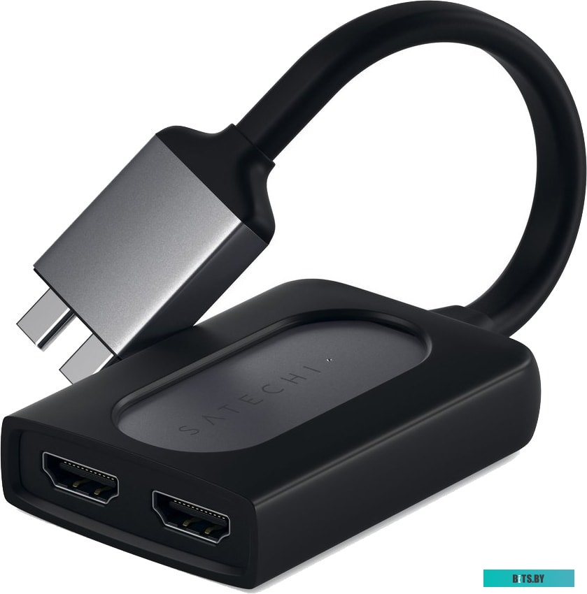 Адаптер Satechi Type-C Dual HDMI ST-TCDHAM