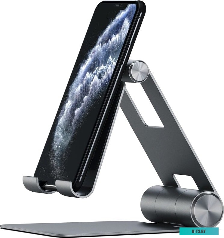 Подставка для ноутбука Satechi R1 Aluminum Hinge Holder Foldable Stand (серый космос)