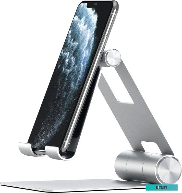 Подставка для ноутбука Satechi R1 Aluminum Hinge Holder Foldable Stand (серебристый)