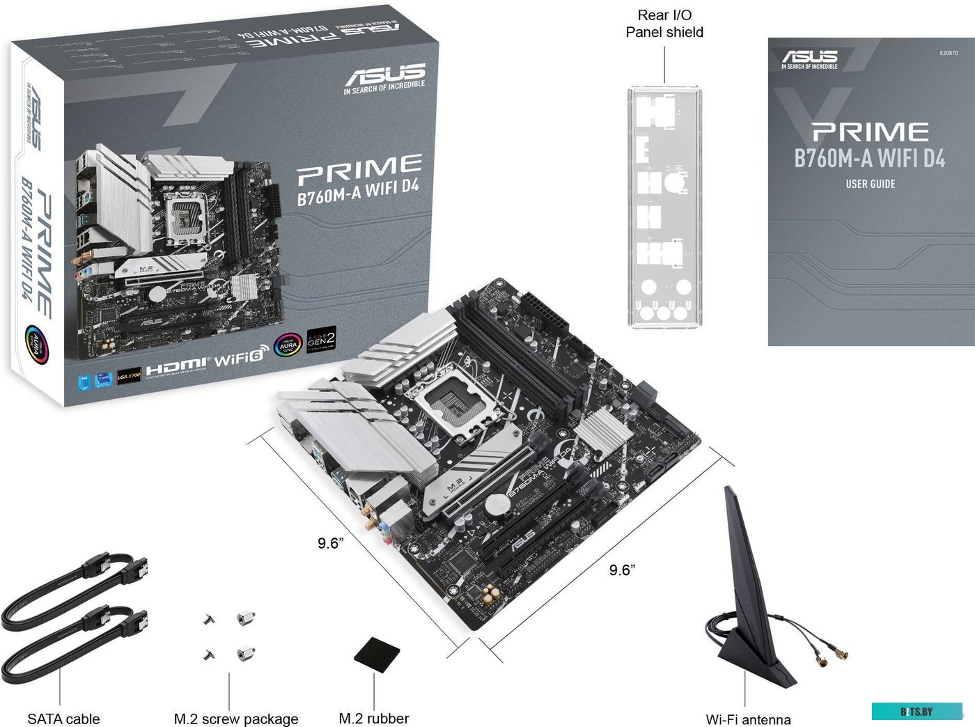 Материнская плата ASUS Prime B760M-A WiFi D4