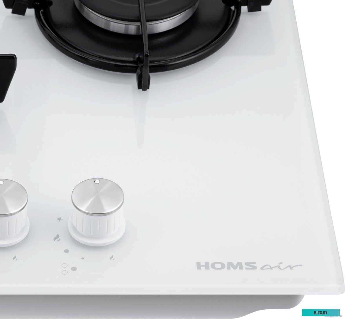 HGG431WH Газовая варочная панель HOMSair/ Газовая варочная панель HOMSair HGG431WH, механическое управление, 3 конфорки, мощность конфорок 2600, 1700,