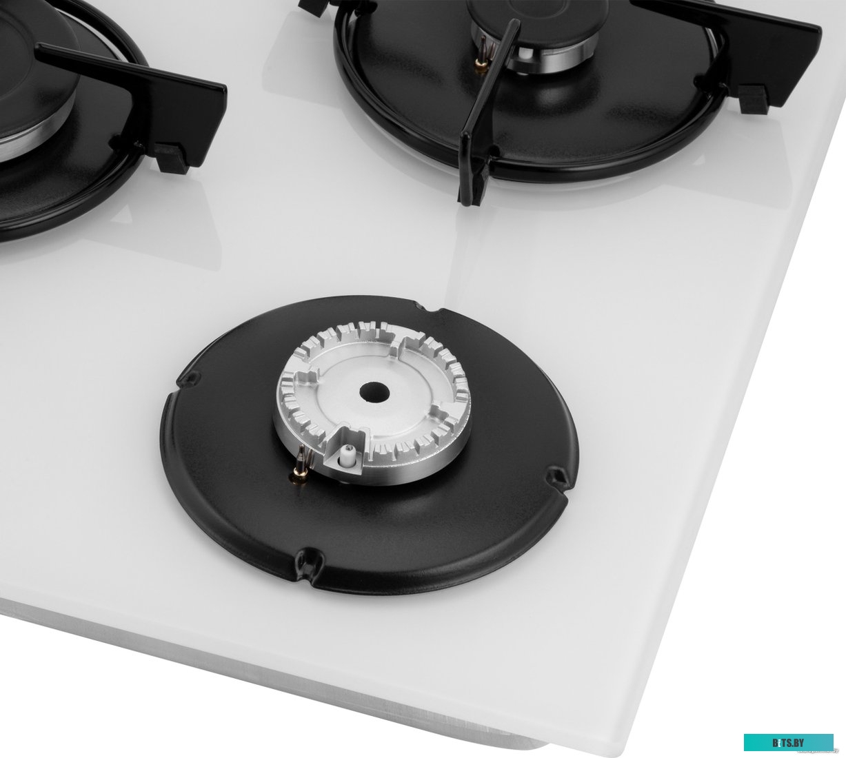 HGG431WH Газовая варочная панель HOMSair/ Газовая варочная панель HOMSair HGG431WH, механическое управление, 3 конфорки, мощность конфорок 2600, 1700,