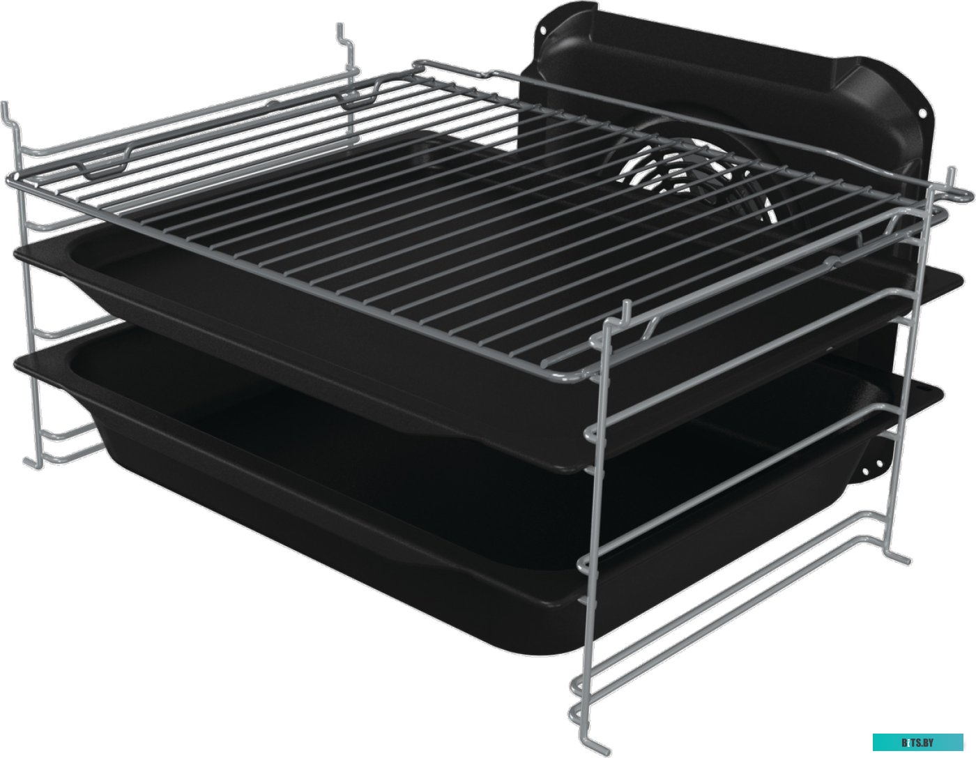 GK5B40SH Газовая плита Gorenje GK5B40SH,  электрическая духовка,  стеклянная крышка,  сталь, серебристый