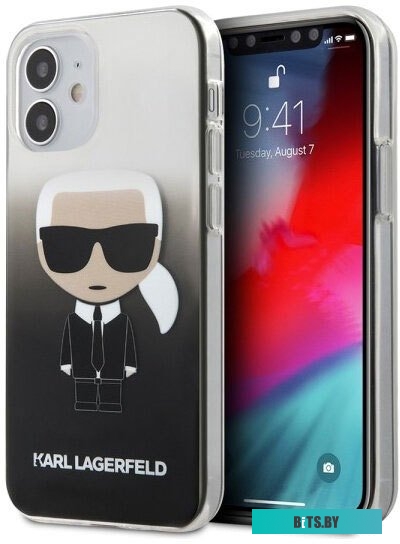 CG Mobile Karl Lagerfeld для Apple iPhone 12 mini KLHCP12STRDFKBK