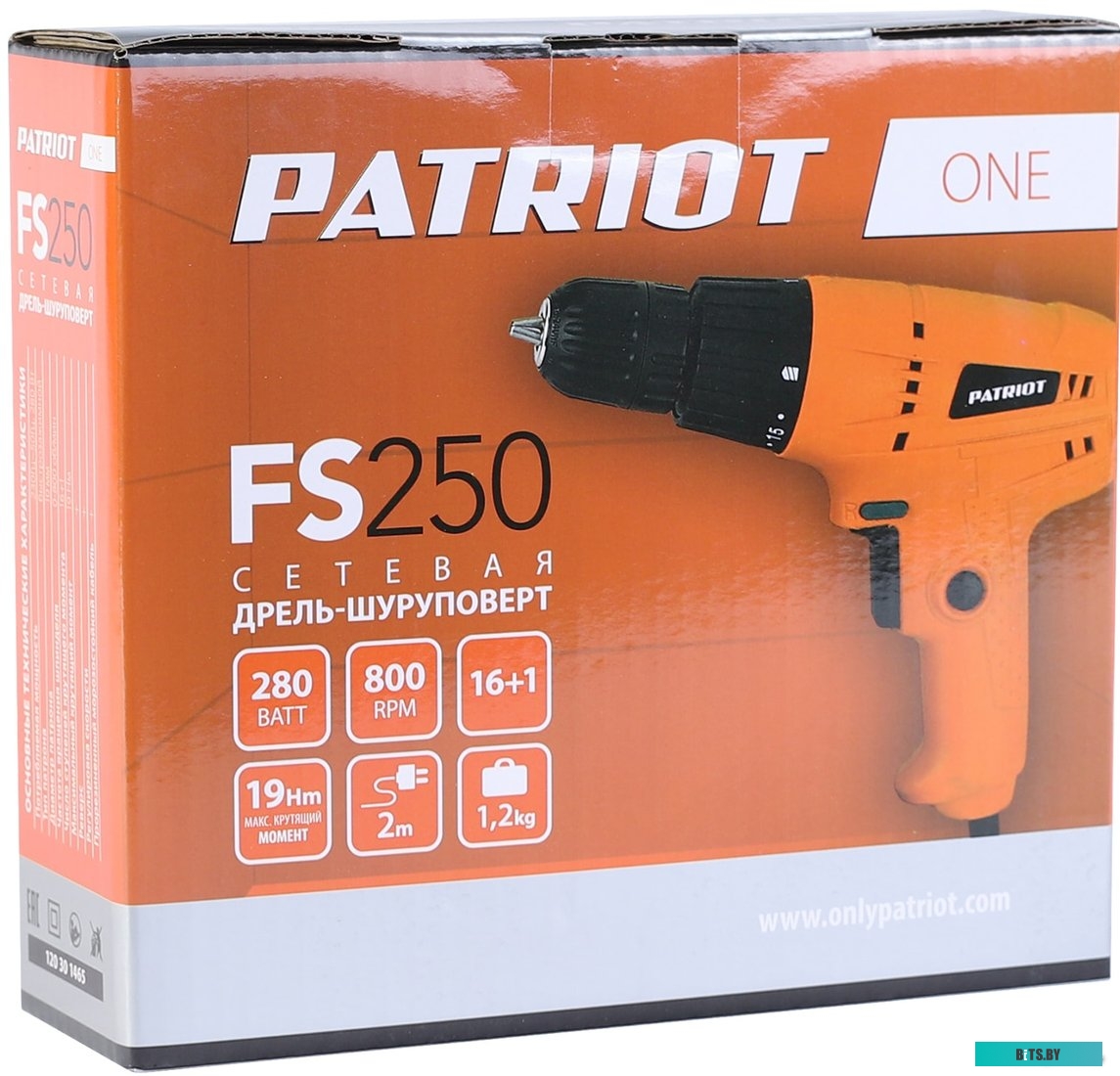 Дрель-шуруповерт Patriot FS 250 [120301465]