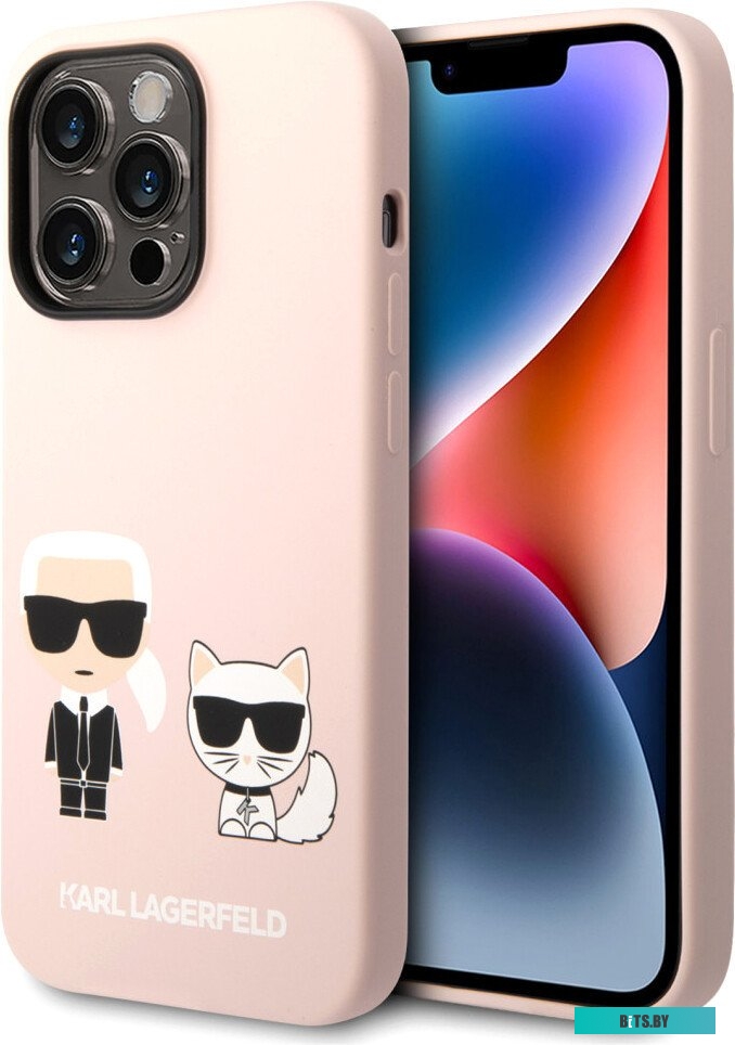 CG Mobile Lagerfeld для iPhone 14 Pro KLHCP14LSSKCI