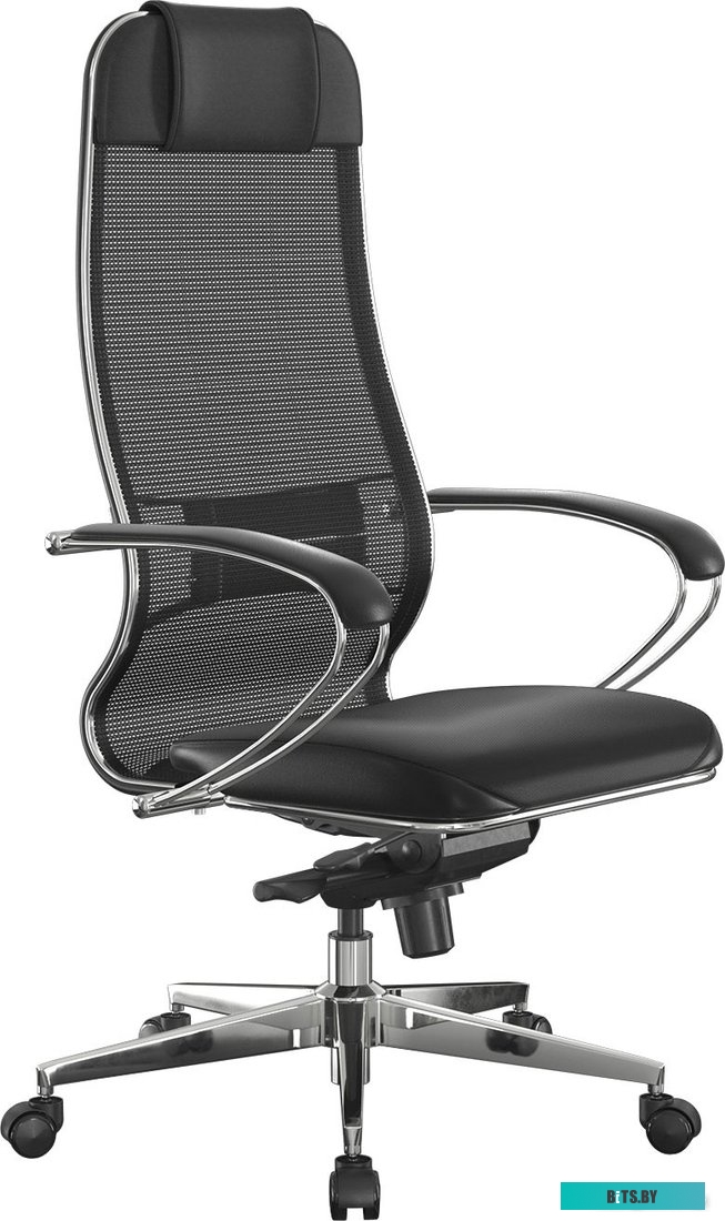 Z509149693 Кресло МЕТТА Samurai Comfort S Infinity, на колесиках, эко.кожа, черный [z509149693]