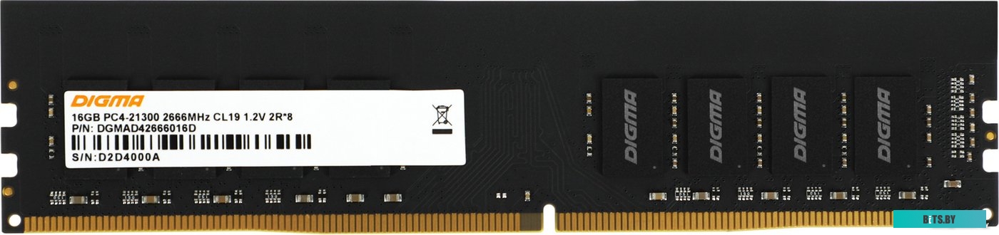 Оперативная память Digma DGMAD42666016D 1835815