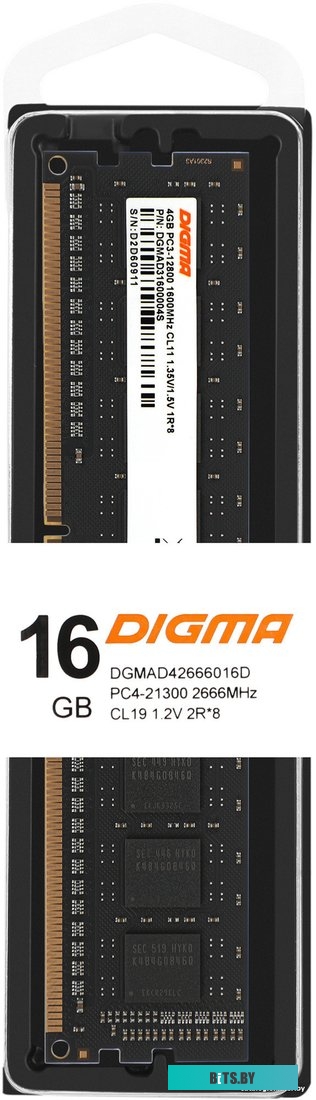 Оперативная память Digma DGMAD42666016D 1835815