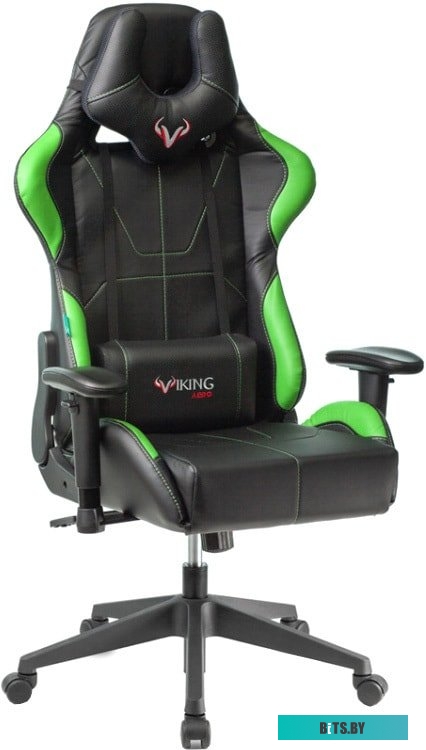 Кресло Zombie Viking 5 Aero (черный/зеленый) <VIKING 5 AERO LGREEN>