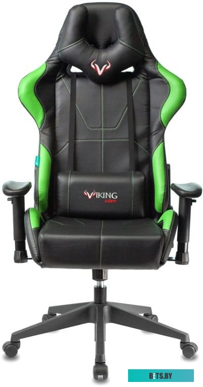 Кресло Zombie Viking 5 Aero (черный/зеленый) <VIKING 5 AERO LGREEN>