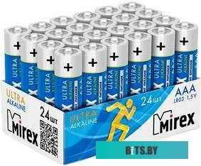 Батарейки Mirex Ultra Alkaline AAA 24 шт LR03-B24