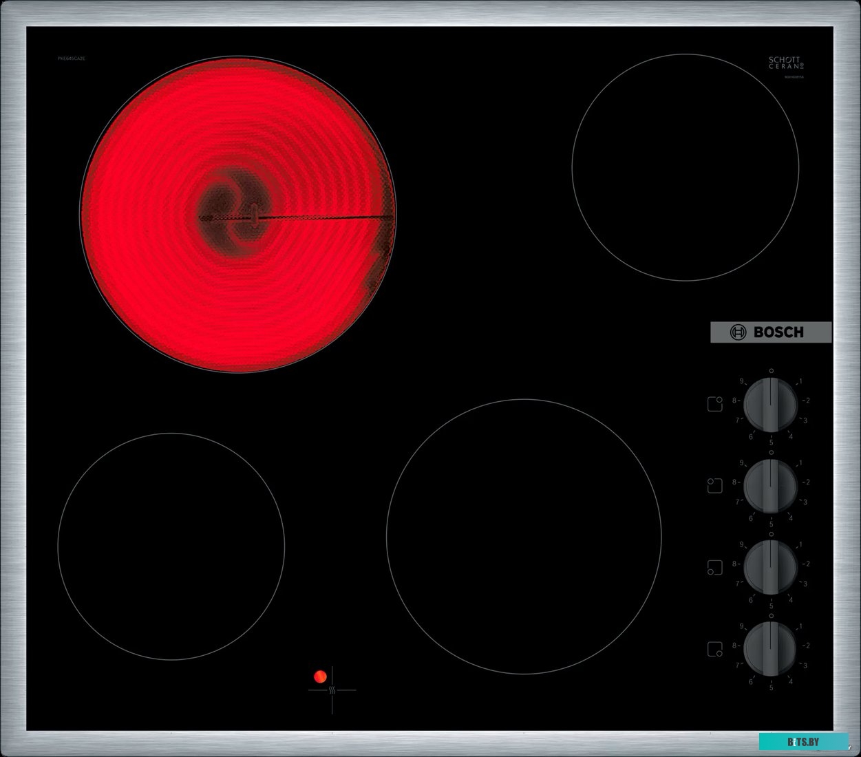 PKE645CA2E Варочная поверхность Bosch PKE645CA2E черный