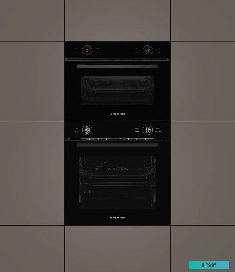 KMW 612 Black Встраиваемый духовой шкаф/ с СВЧ, 45 см, 50л, 12 режимов, гидролизная очистка, черный