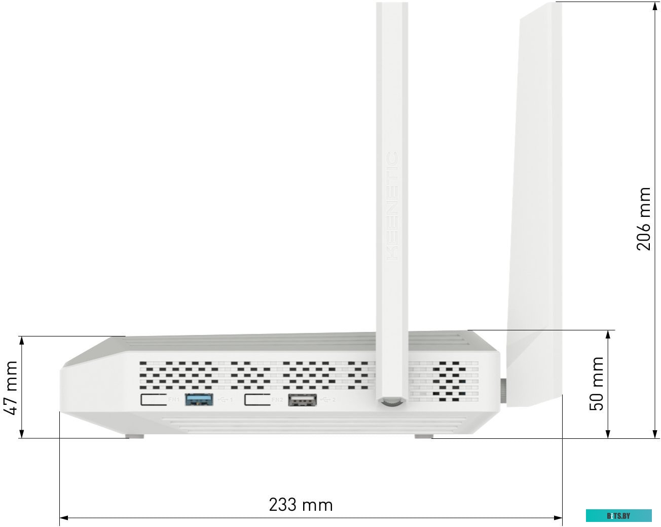 Wi-Fi роутер Keenetic Peak KN-2710
