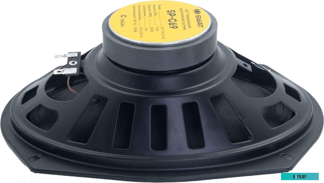 SWAT SP-C69 Колонки автомобильные Swat SP-C69 280Вт 88дБ 4Ом 15x23см (6x9дюйм) (ком.:2кол.) коаксиальные двухполосные