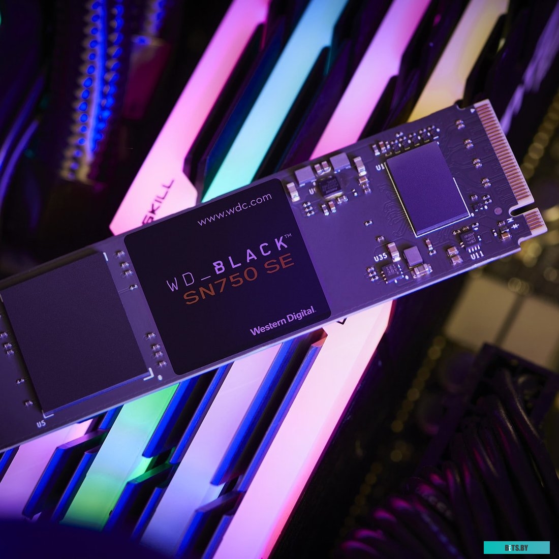 SSD Накопитель WD Black SN750 SE 1TB WDS100T1B0E