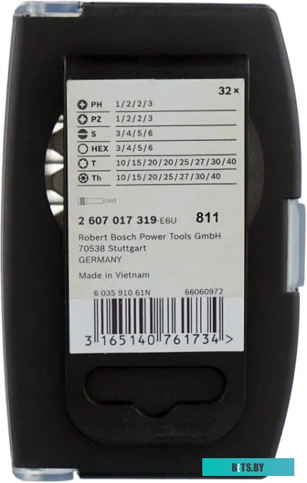 Bosch 2607017319 (32 предмета)