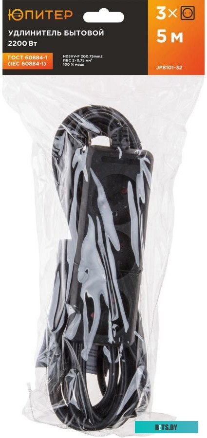 Сетевой фильтр (удлинитель) Юпитер JP8101-32