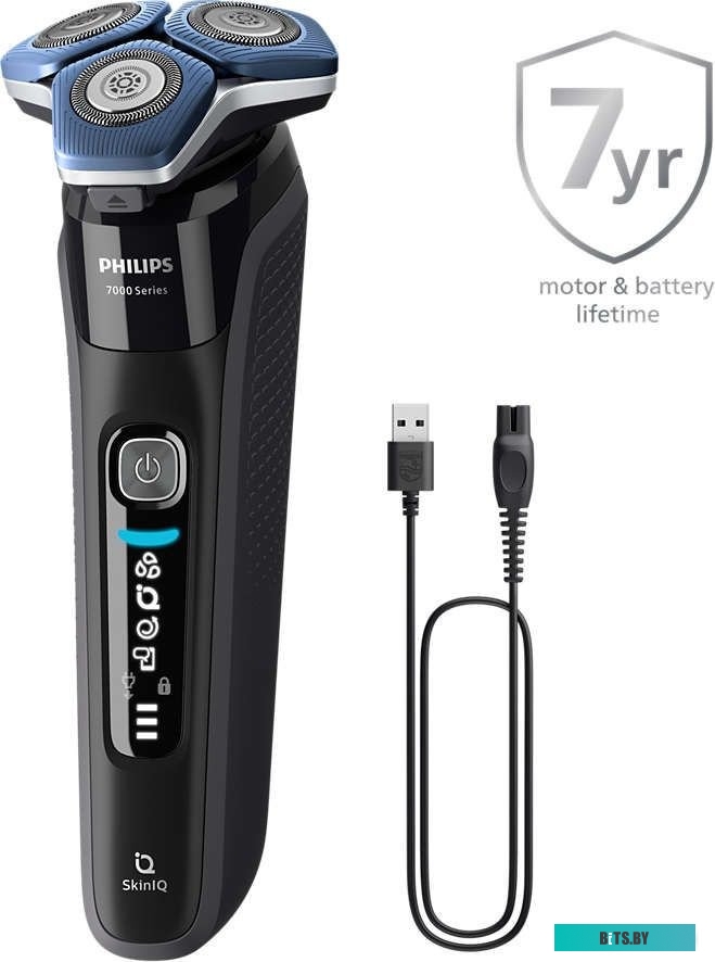 S7886/58 Бритва роторная Philips S7886/58 реж.эл.:3 питан.:аккум. черный