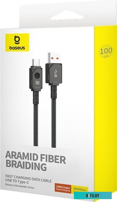 Кабель Baseus Unbreakable Series (1 м, черный)