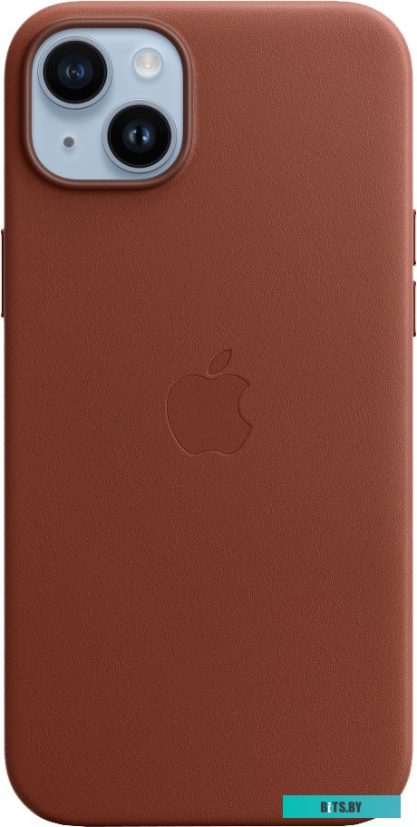 MPPD3FE/A Чехол (клип-кейс) Apple Leather Case with MagSafe, для Apple iPhone 14 Plus, коричневый [mppd3fe/a]