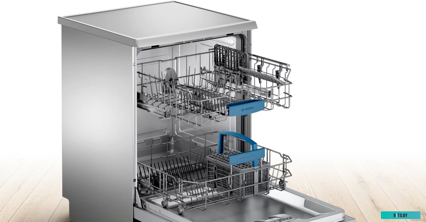 SMS43D08ME Посудомоечная машина Bosch SMS43D08ME серебристый (полноразмерная)
