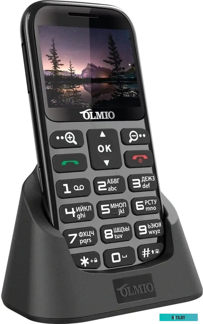 Мобильный телефон Olmio C37 черный