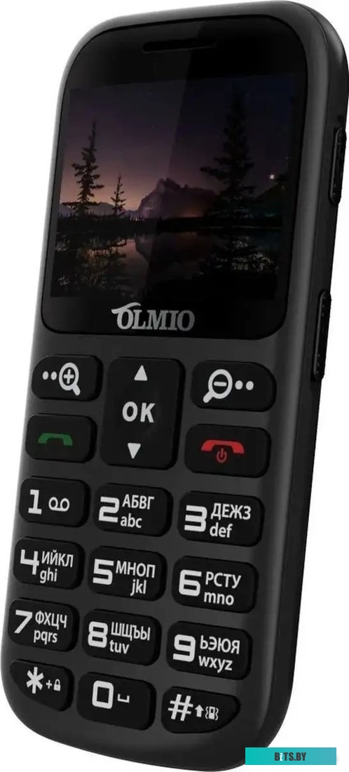 Мобильный телефон Olmio C37 черный