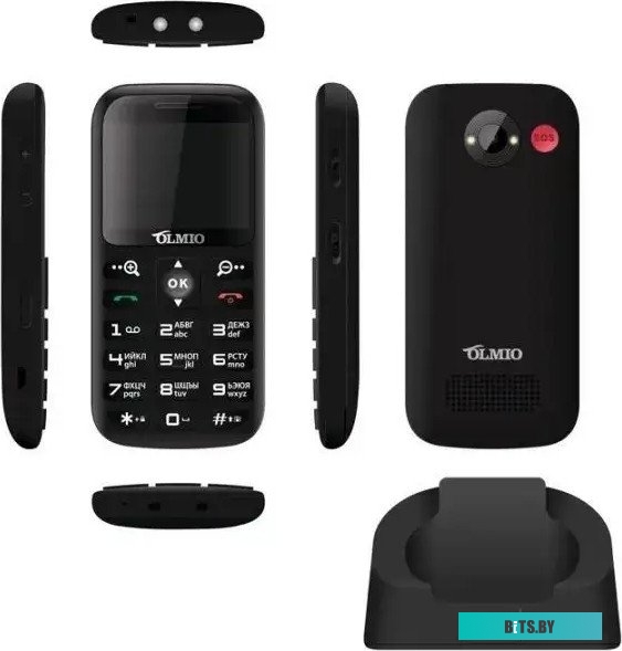 Мобильный телефон Olmio C37 черный