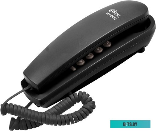Проводной телефон Ritmix RT-005 (черный)