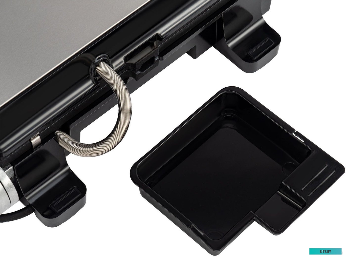 HYG-5047 Электрогриль Hyundai HYG-5047,  серебристый и черный