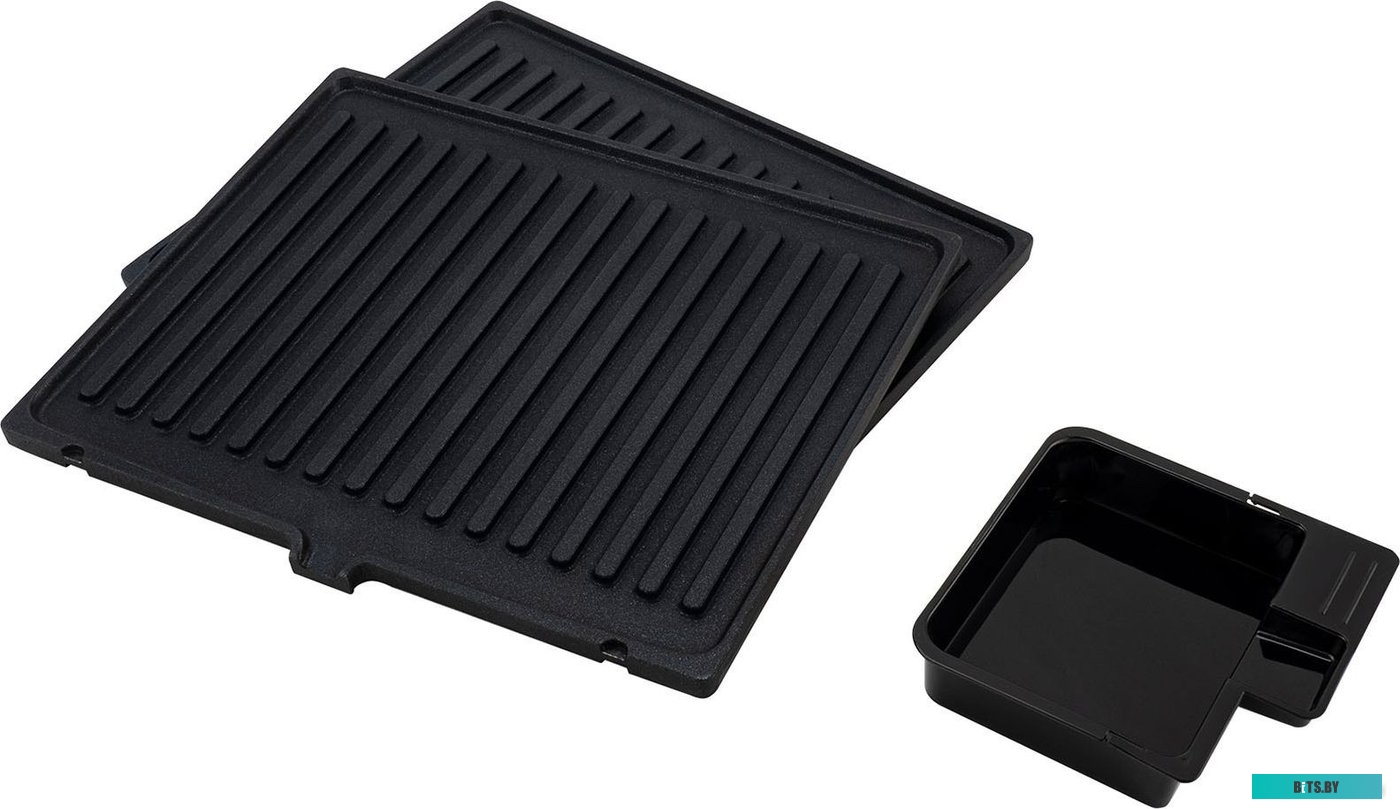 HYG-5047 Электрогриль Hyundai HYG-5047,  серебристый и черный