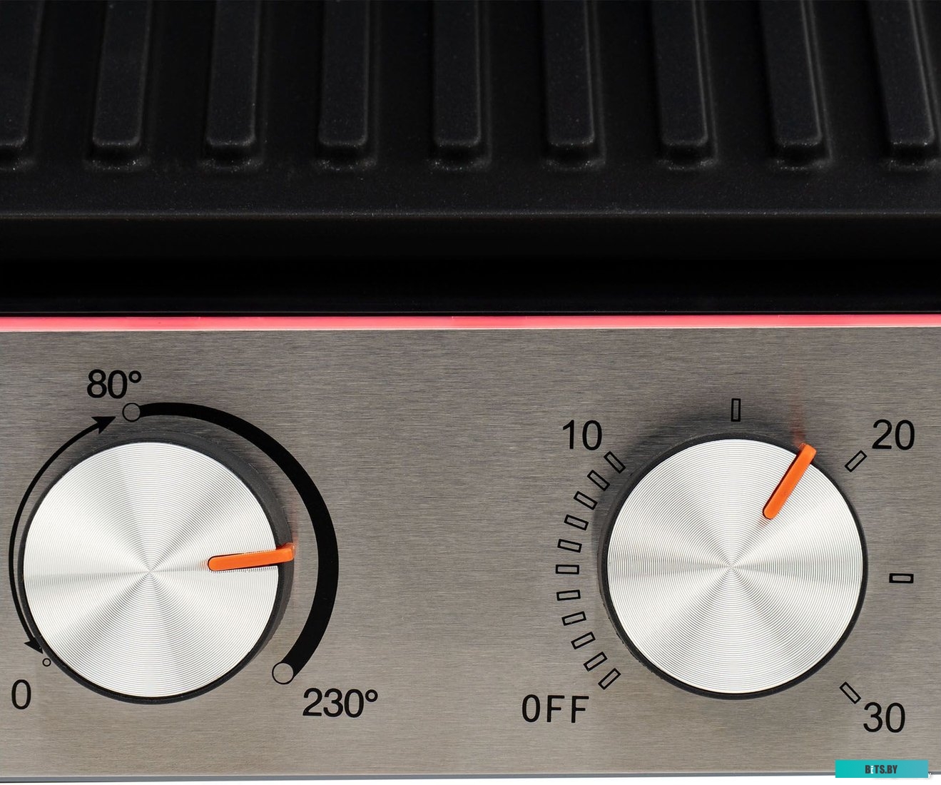 HYG-5047 Электрогриль Hyundai HYG-5047,  серебристый и черный